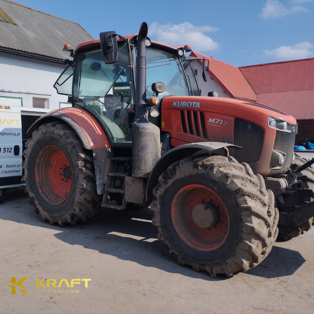 KUBOTA M7 171 6.1 litra - podniesienie mocy wyłączenie AdBlue DPF