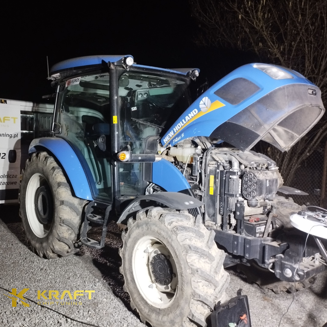 New Holland T4 65S 2.9 litra - podniesienie mocy