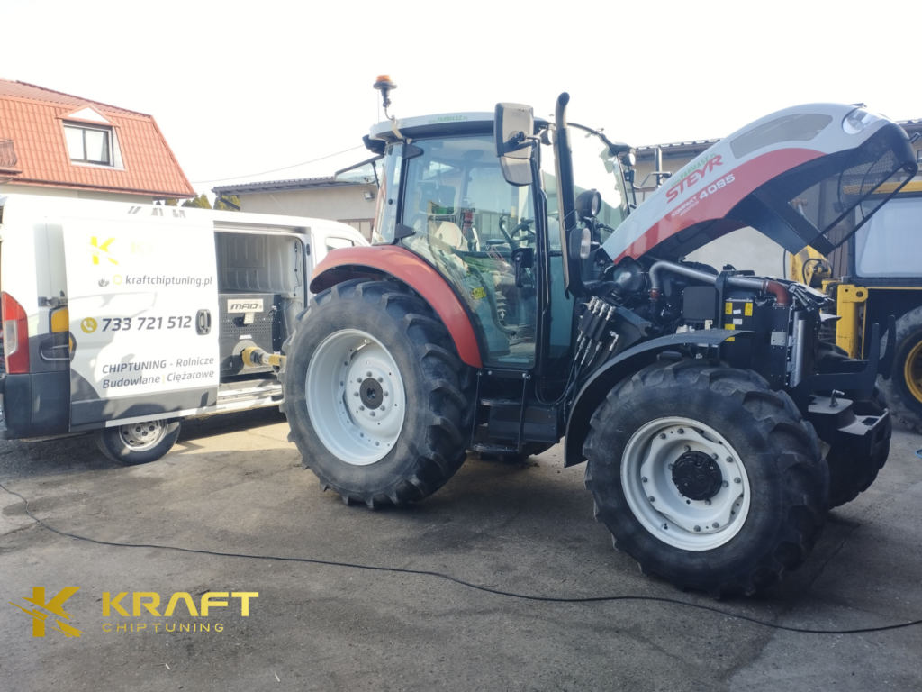 Steyr Kompakt 4085 3.4 litra - podniesienie mocy