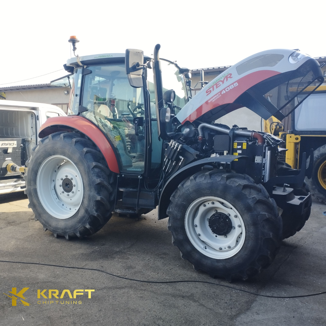 Steyr Kompakt 4085 3.4 litra - podniesienie mocy