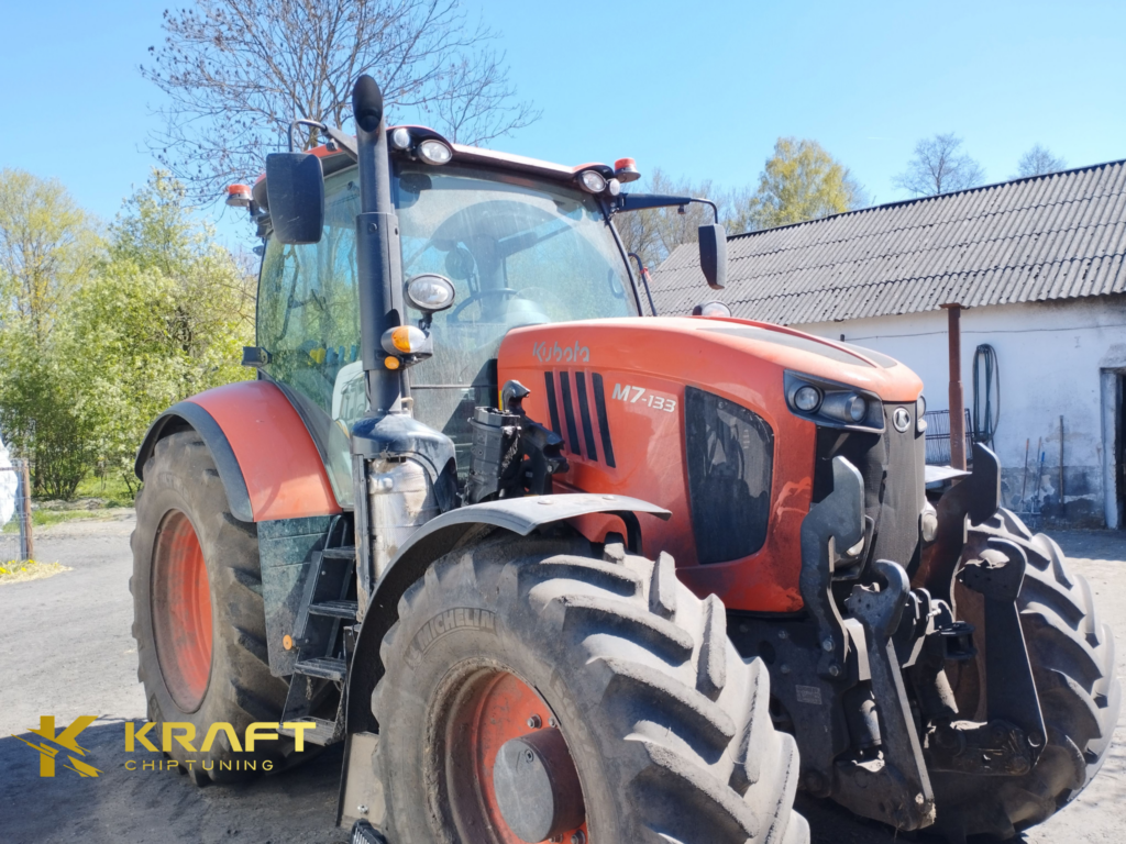 KUBOTA M7 133 6.1 litra - wyłączenie AdBlue, EGR oraz DPF