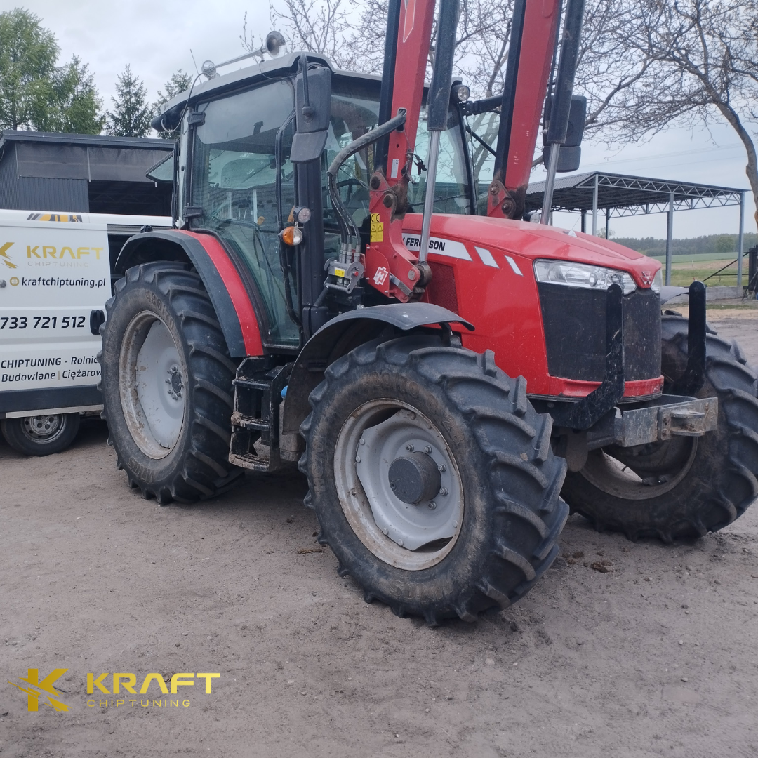 Massey Ferguson 5710 4.4 litra - podniesienie mocy, wyłączenie AdBlue