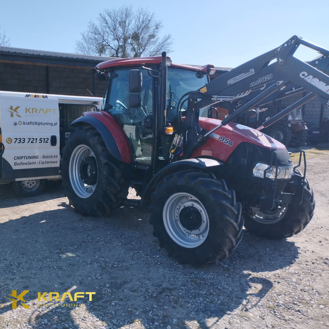 CASE Farmall 95A 3.4 litra - podniesienie mocy, wyłączenie EGR oraz DPF