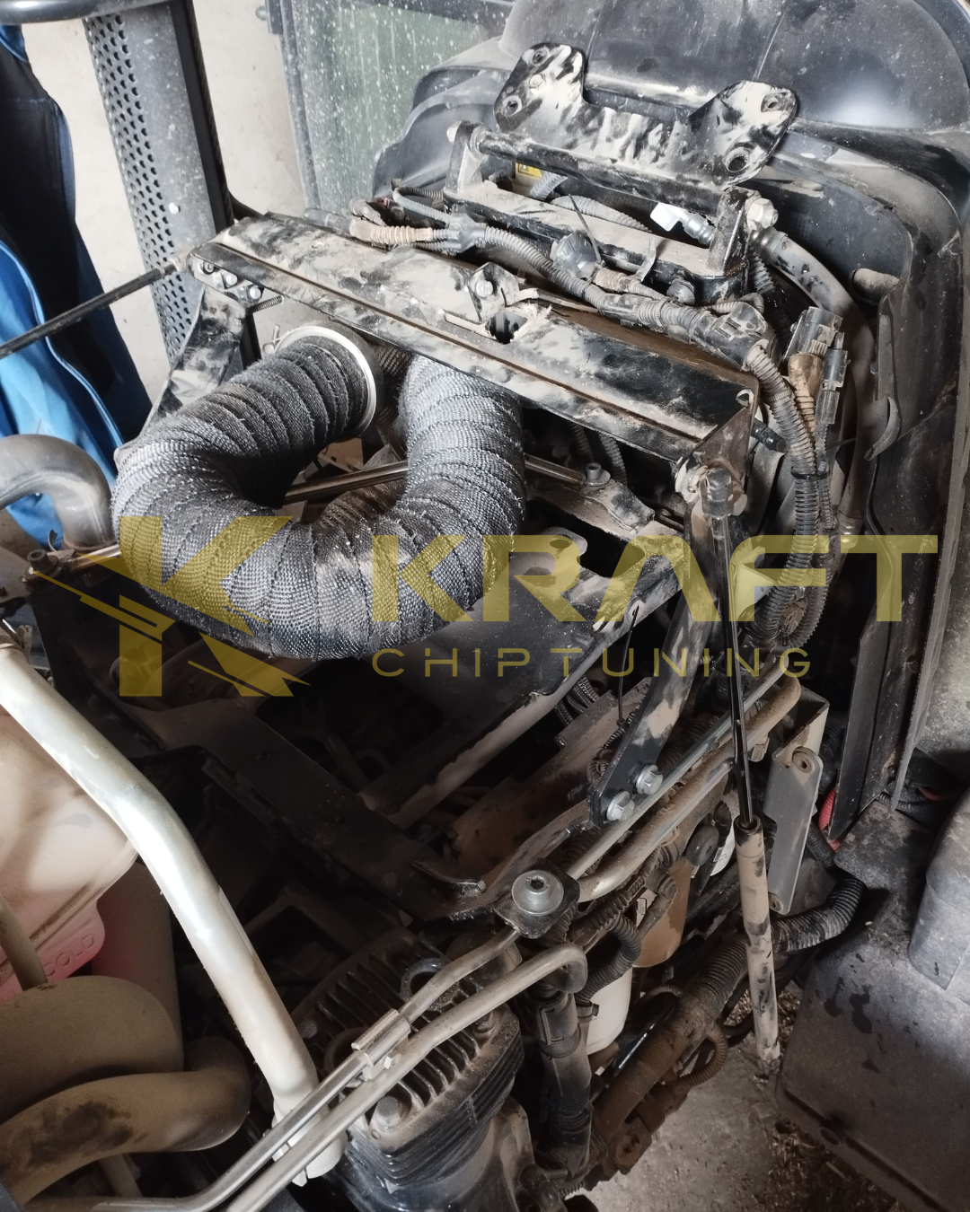 Wydech zamiast DPF CNH FPT 3_6 litra stage V 2