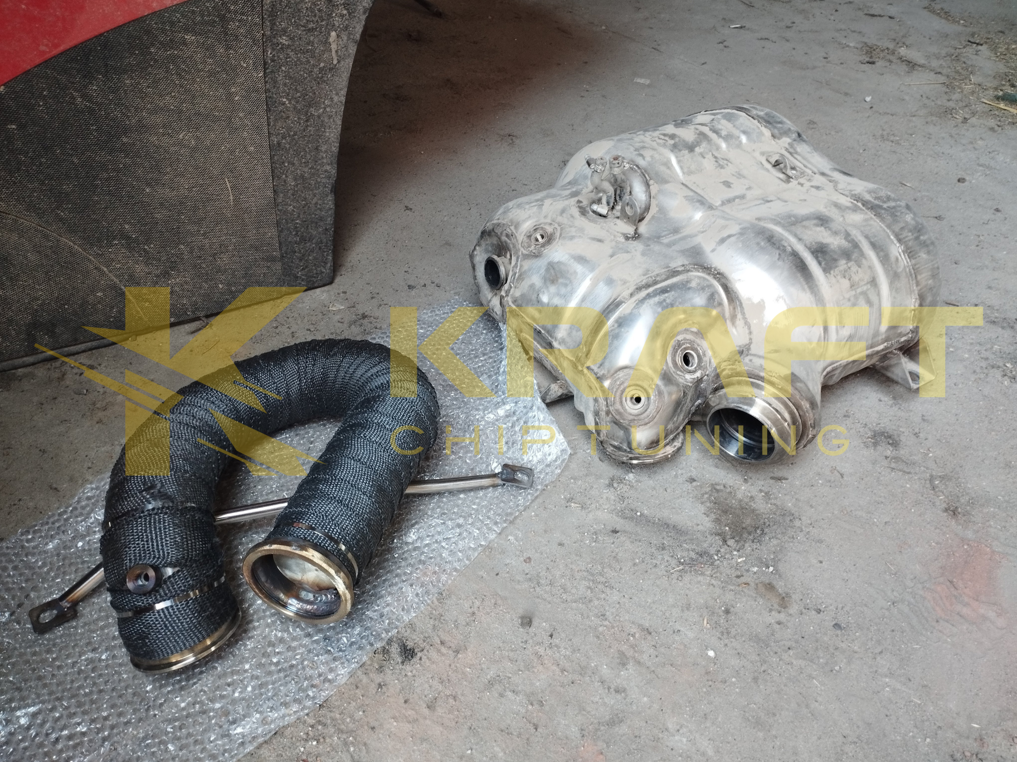 Wydech zamiast DPF CNH FPT 3_6 litra stage V porownanie z oryginalnym DPF