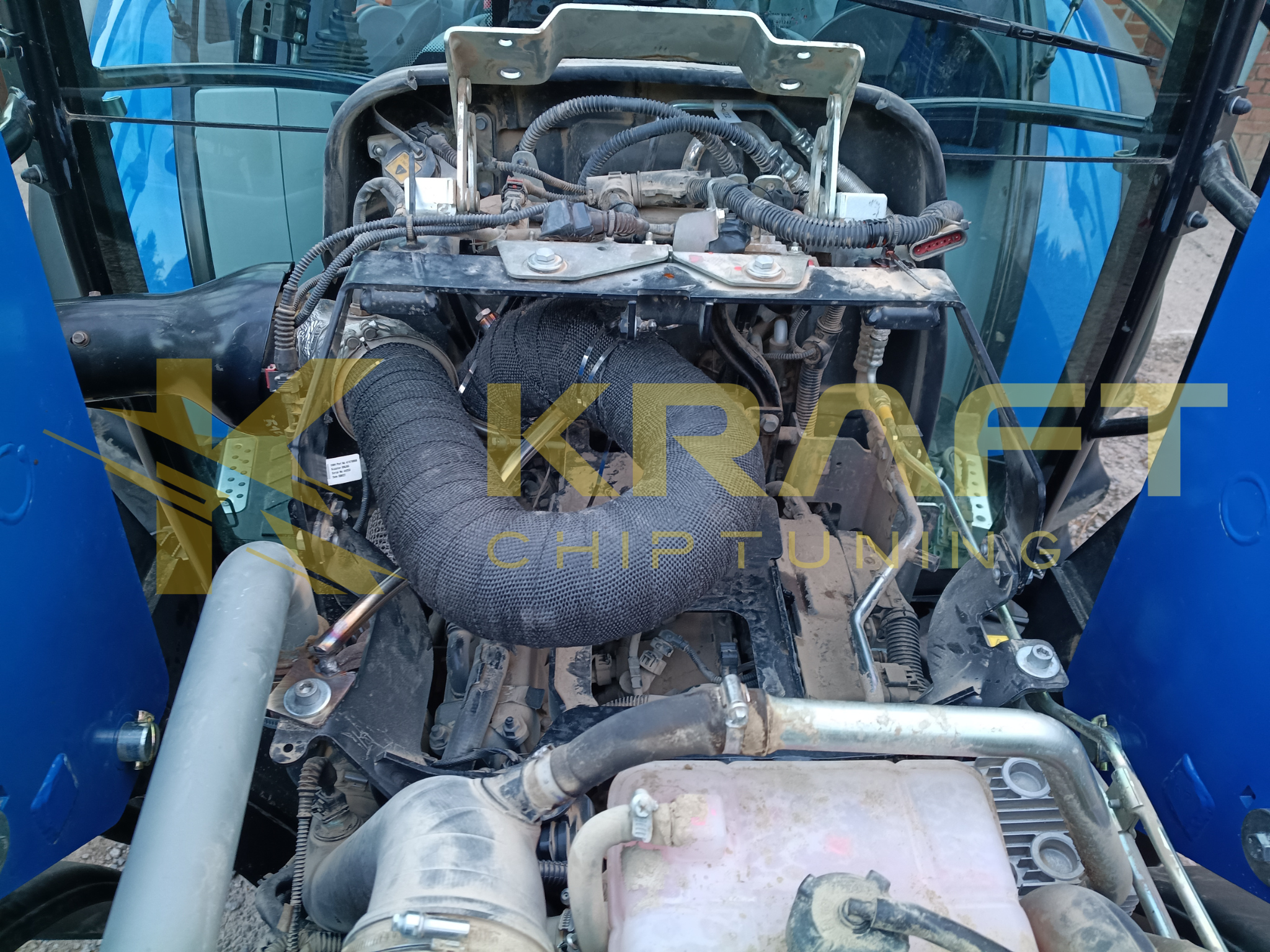 Wydech zamiast DPF CNH FPT 3_6 litra stage V
